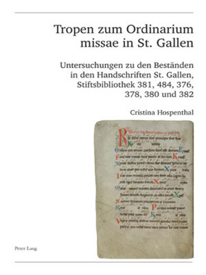 cover image of Tropen zum Ordinarium missae in St. Gallen